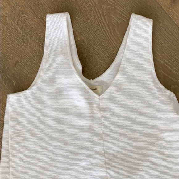 Texture and Thread Tie Front Tank Top - Picture 6 of 8